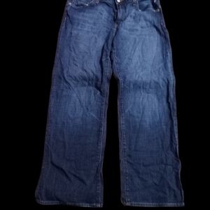 Vintage GAP Boy Cut Dark Blue Jeans Denim